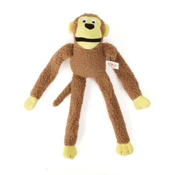 Brinquedo Macaco de Pelúcia Buddy Flicks para Cães Único